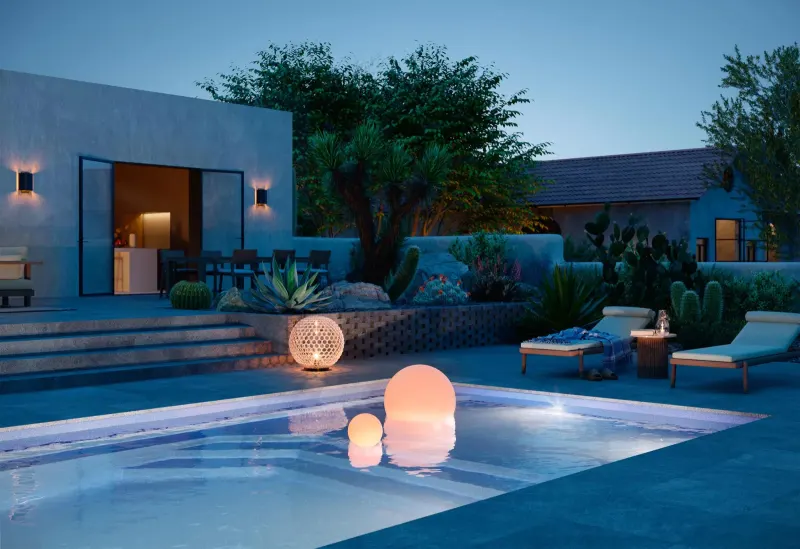 Latham Apollo 14 fiberglass pool – photo 1
