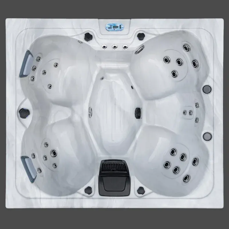 Icelandic Aurora hot tub, top view