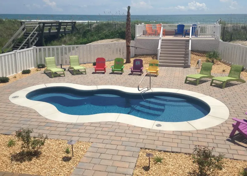Latham Axiom 12 fiberglass pool – photo 3