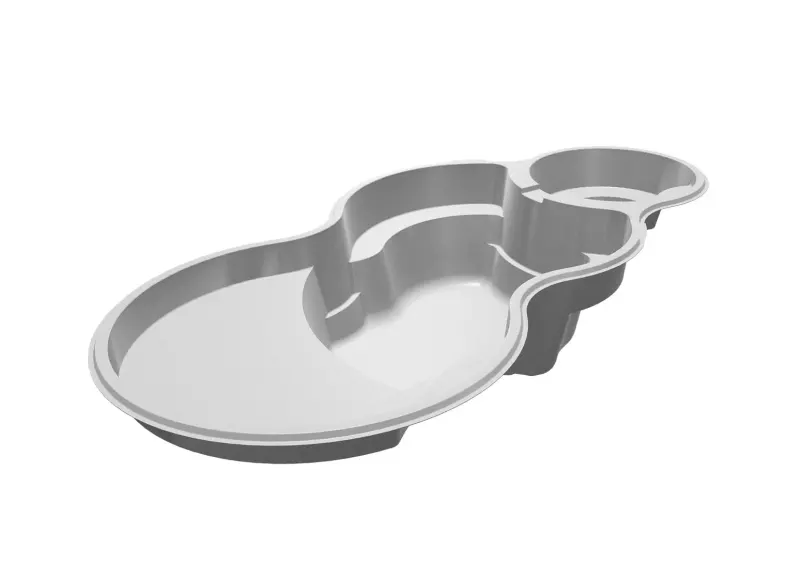 Latham Axiom 14 Deluxe fiberglass pool shell