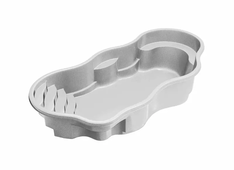 Latham Bermuda 12 fiberglass pool shell