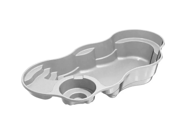 Latham Bermuda 14 Deluxe fiberglass pool shell