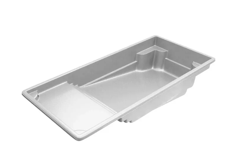 Latham Corinthian 14 fiberglass pool shell
