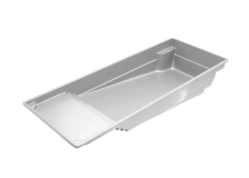 Latham Corinthian 16 fiberglass pool shell