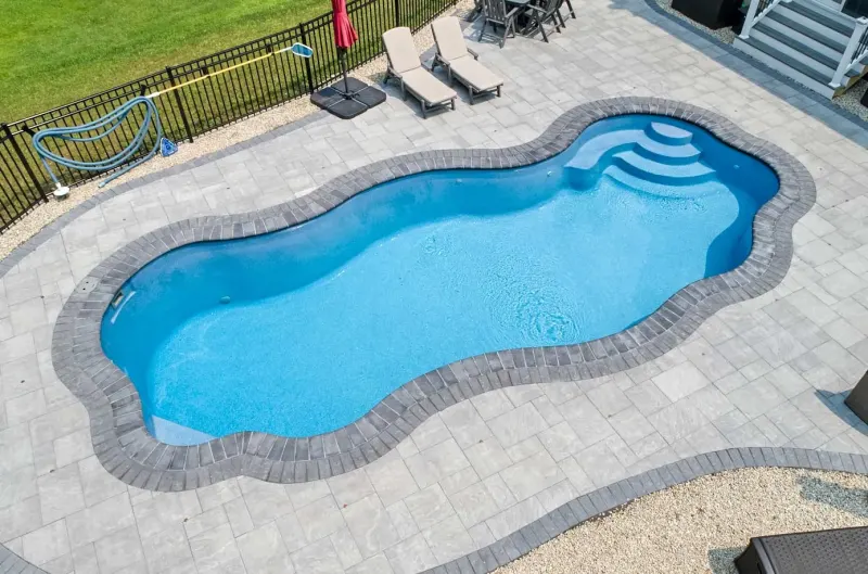 Latham Coronado fiberglass pool