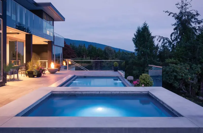 Latham Delray fiberglass pool – photo 2