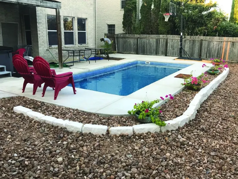 Latham Delray fiberglass pool – photo 3