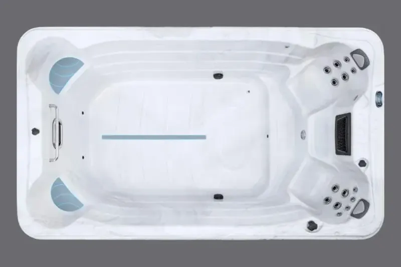Icelandic Fossa PP hot tub, top view