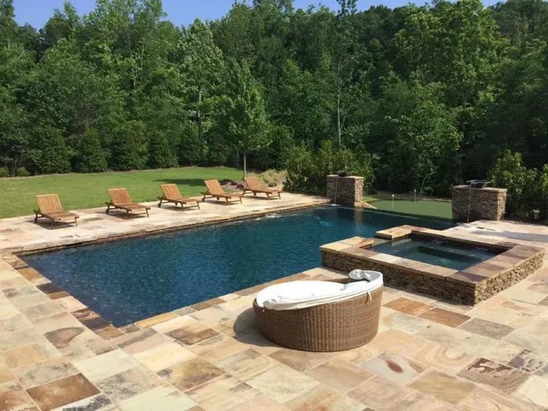 Gunite pools