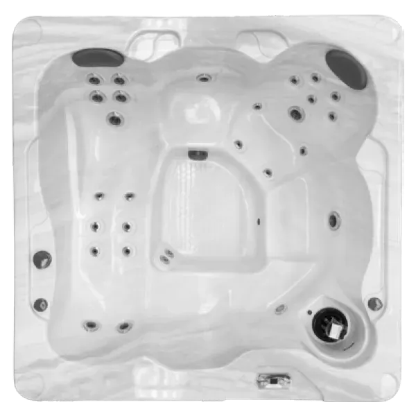 Harmonic H166L.PP hot tub, top view