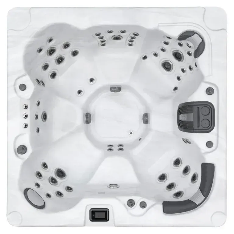 Harmonic H277B hot tub, top view