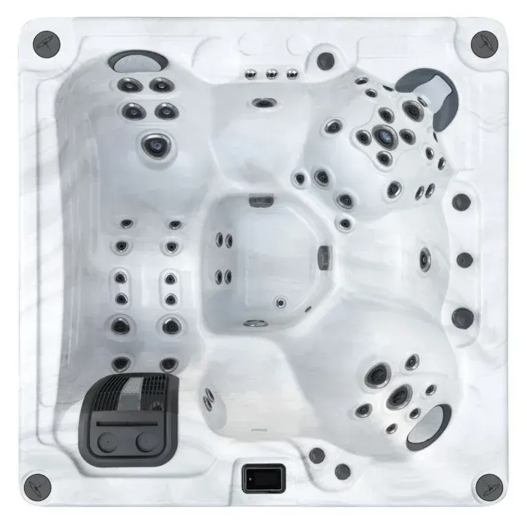 Harmonic H277L hot tub, top view