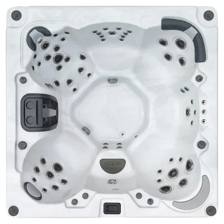 Harmonic H288B hot tub, top view