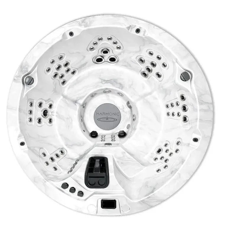 Harmonic H28RB hot tub, top view