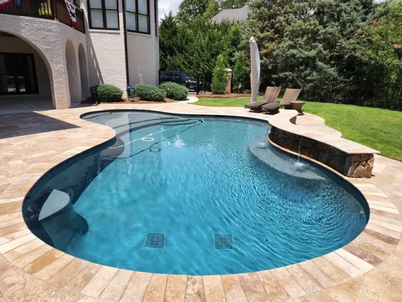 Custom inground pool