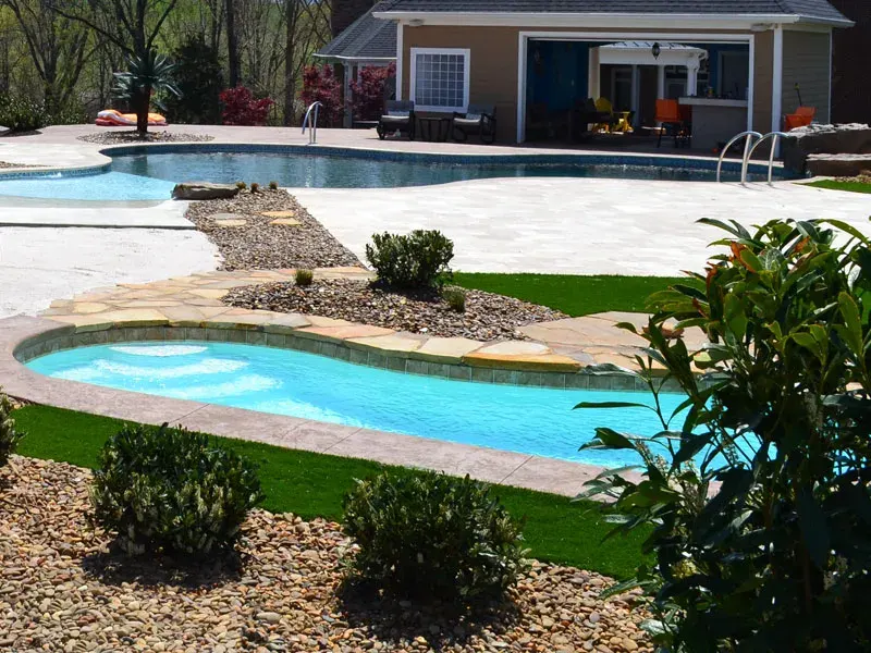 Latham Jamaica 10 fiberglass pool – photo 3