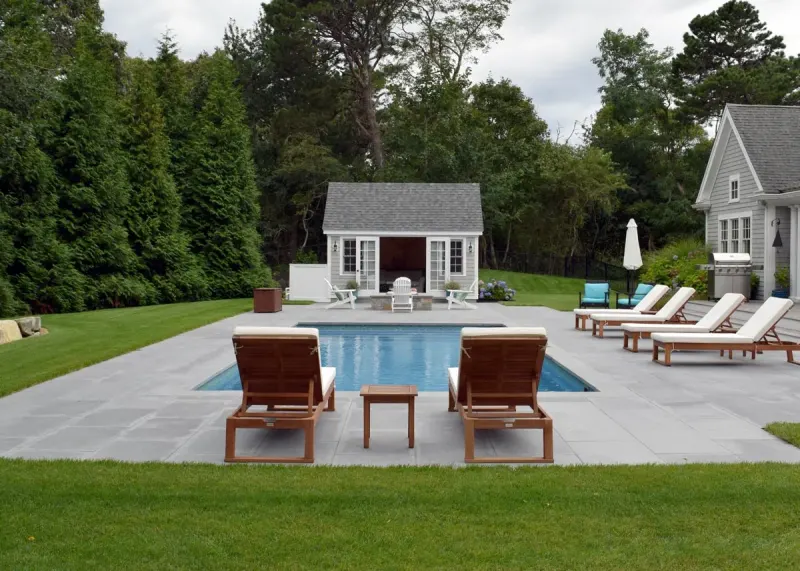 Latham Lake Shore fiberglass pool – photo 3