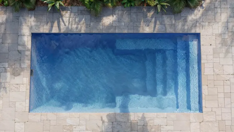 Latham Milan 10.20 fiberglass pool – photo 2
