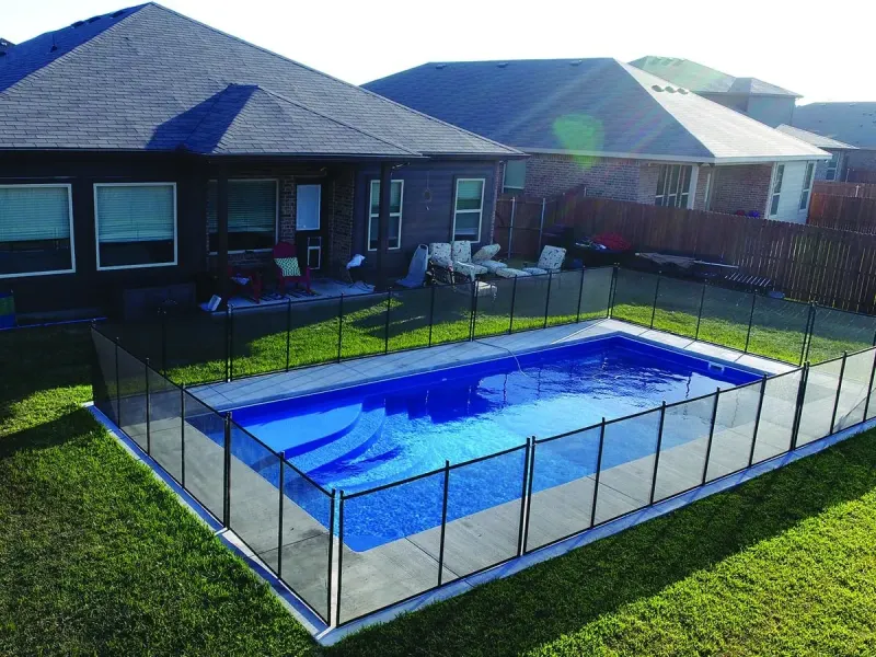 Latham Olympia 14 fiberglass pool