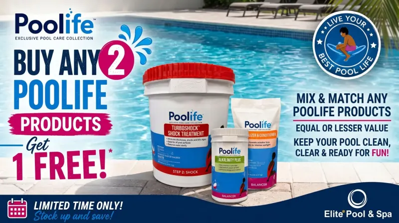 Poolife® Pool Chemicals: Buy 2, Get 1 Free