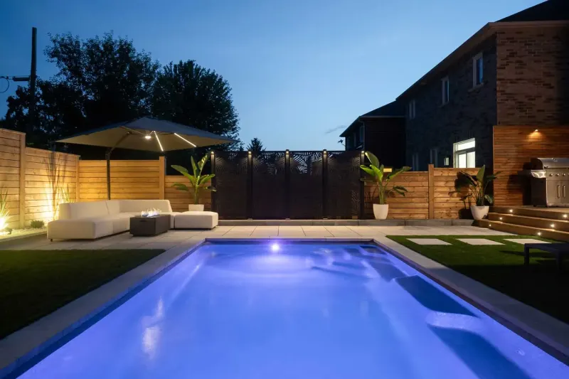 Latham Sirius fiberglass pool – photo 2