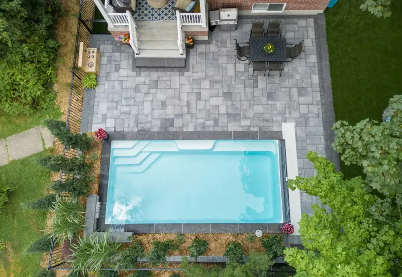 Latham Sirius fiberglass pool – photo 3