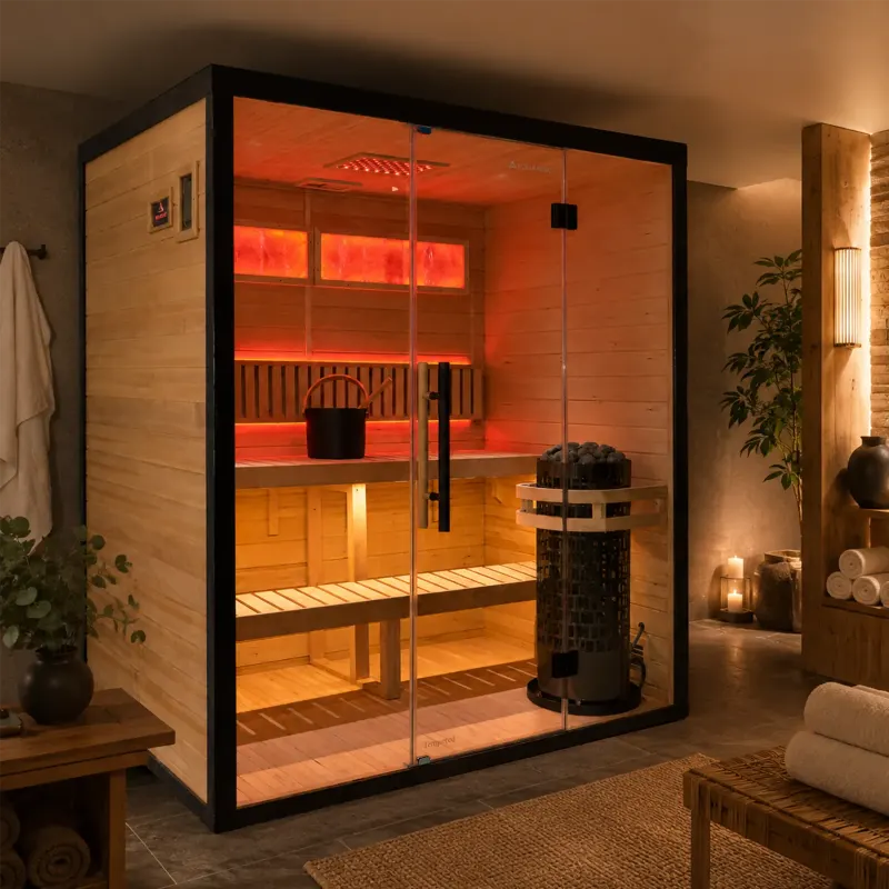 Icelandic TimberSteel 430 sauna – photo 1