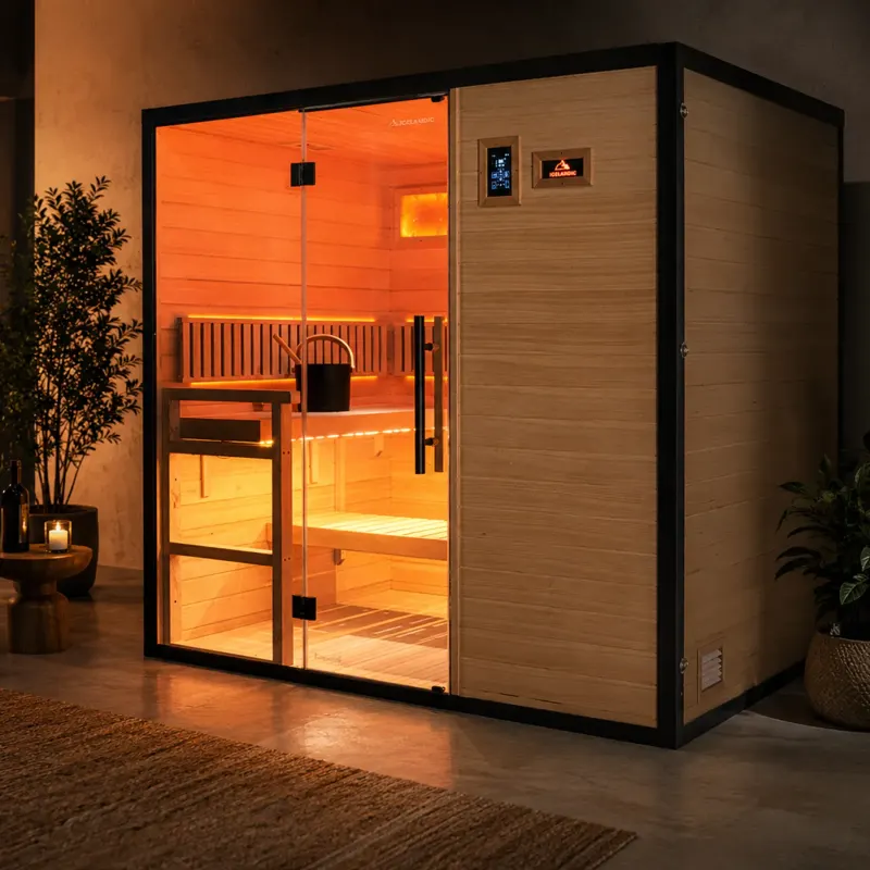 Icelandic TimberSteel 450 sauna – photo 1