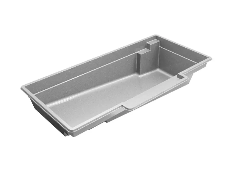 Latham Tuscan 14.27 fiberglass pool shell
