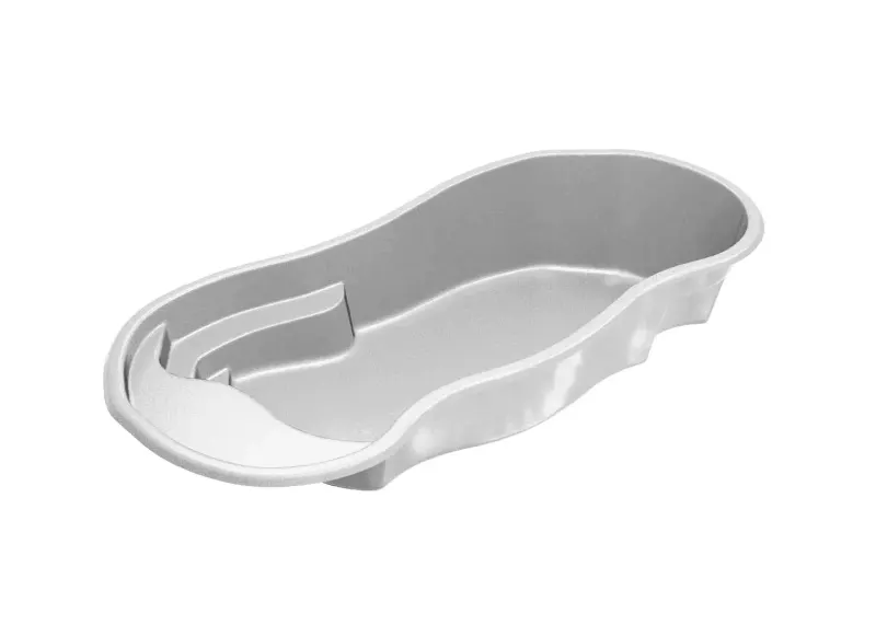 Latham Vista Isle fiberglass pool shell